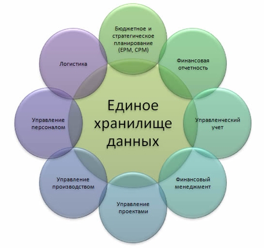 Единая база хранения данных 1С